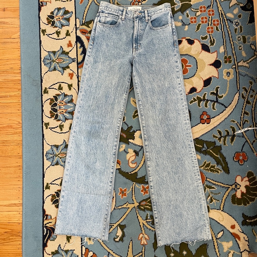 SLVRLAKE Grace denim jeans - raw hem